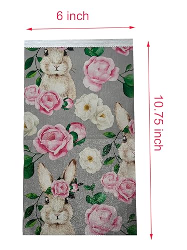 Pre ForFoil Bunny Pattern Hair Foil Sheets 6x10.75 Inch for Coloring & Highlighting, 100 Pack