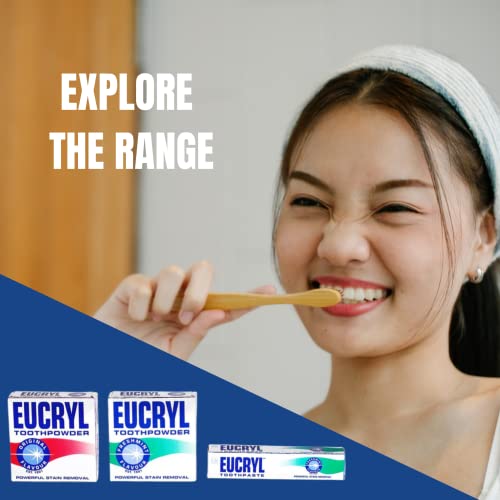 Eucryl Toothpowder for Powerful Stain Removal – 50g