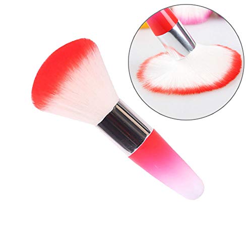 3Pcs Soft Nail Brushes for Dust Removal & Makeup, Manicure & Nail Art Tools