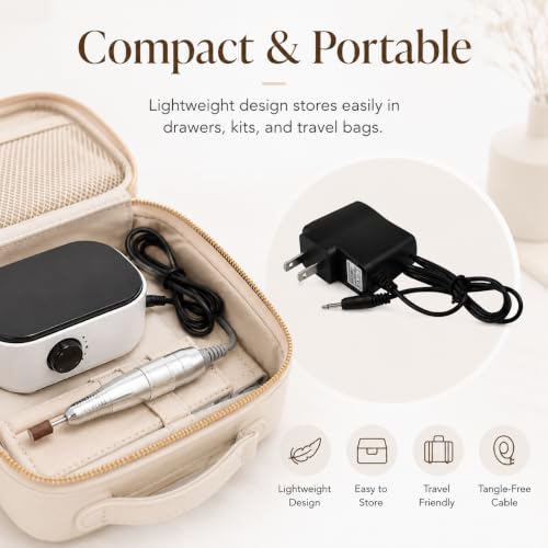 Beavorty 9V 1A Power Charger Adapter for Electric Nail Drill Machines