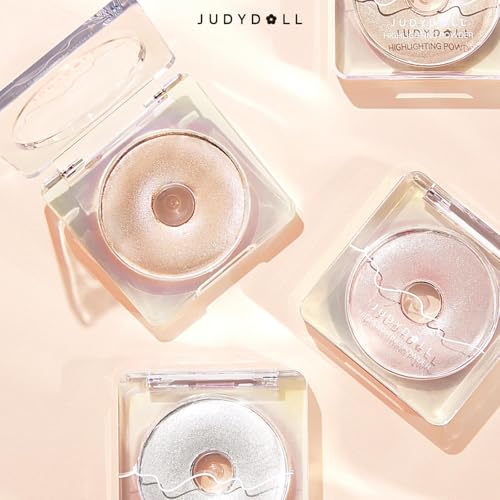 JUDYDOLL Starlight Highlighting Powder - 05 Silver Light, Buildable Glow