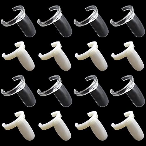 200PCS Nail Color Display Rings for Nail Art Swatches Manicure Practice Tools
