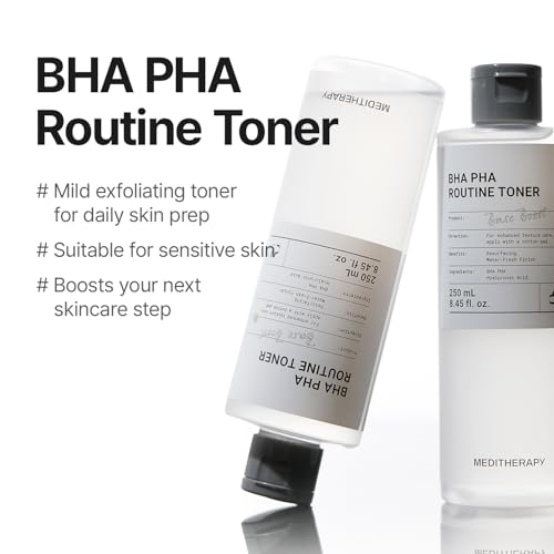 MEDITHERAPY BHA PHA Daily Exfoliating Toner for Smooth Pore Refining