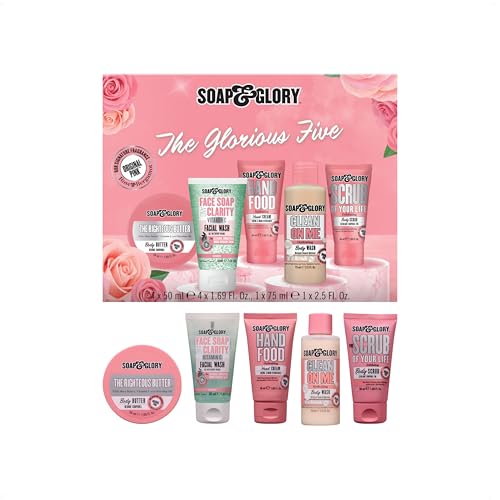 Soap & Glory The Glorious Five Gift Set - Skin Care Essentials