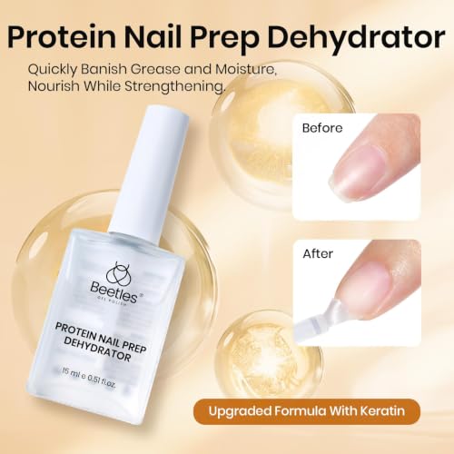Beetles Q-Clear-6 Gel Base and Top Coat Set | 6 Pcs 15ml