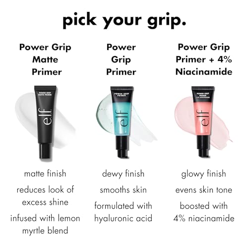 e.l.f. Power Grip Primer - Hydrating Gel Face Primer for Smooth Makeup
