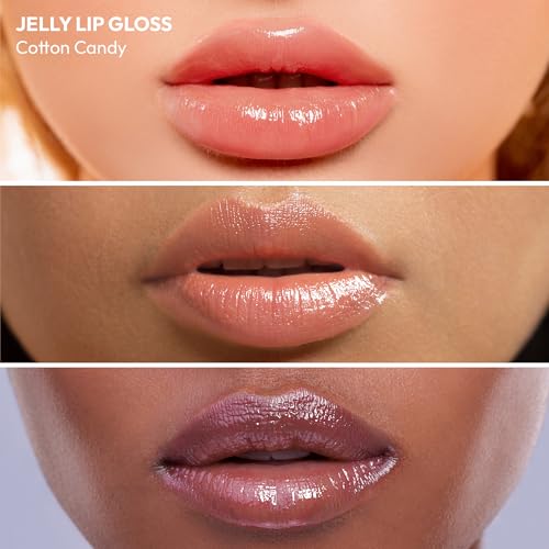 Ruby Kisses Jellicious Lip Gloss - Mango Butter & Acai Berry, 3 Pack