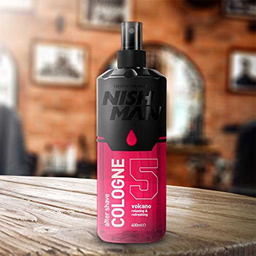 Nishman After Shave Cologne Volcano 05 - 400ml (13.53 Fl Oz)