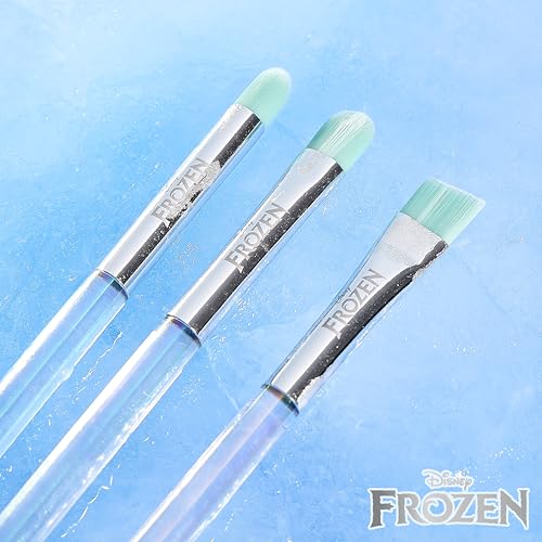 Disney Frozen 7PC Makeup Brush & Blender Set for Women & Girls