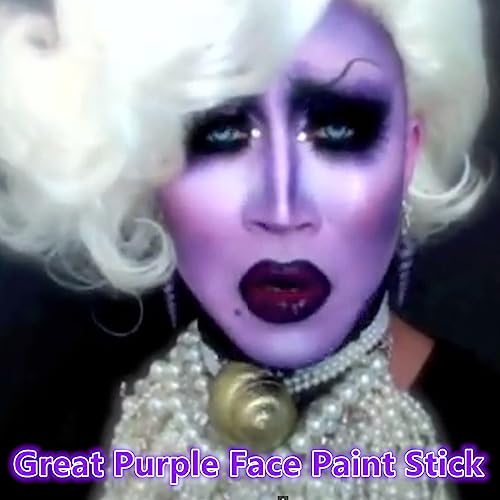 Go Ho Purple Washable Face & Body Paint for Halloween - 2.37oz