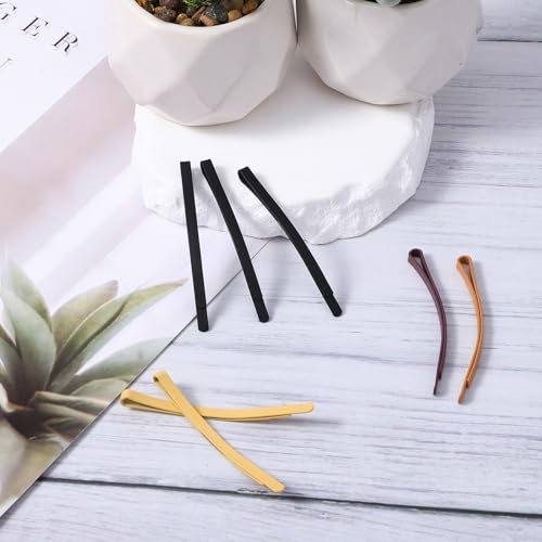 Long Jumbo Bobby Pins for Thick Hair - Secure Hold Curved Hair Clips, 20 Pack