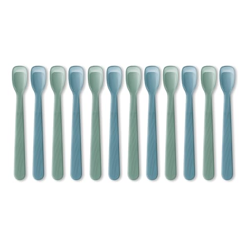 NUK Rest Easy Baby Spoons - Soft Tip, BPA-Free, Dishwasher Safe