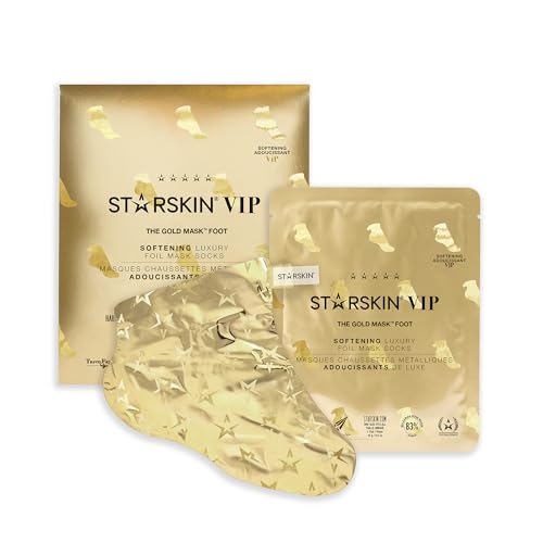 STARSKIN VIP Gold Mask Foot - Hydrating Korean Foot Treatment Mask