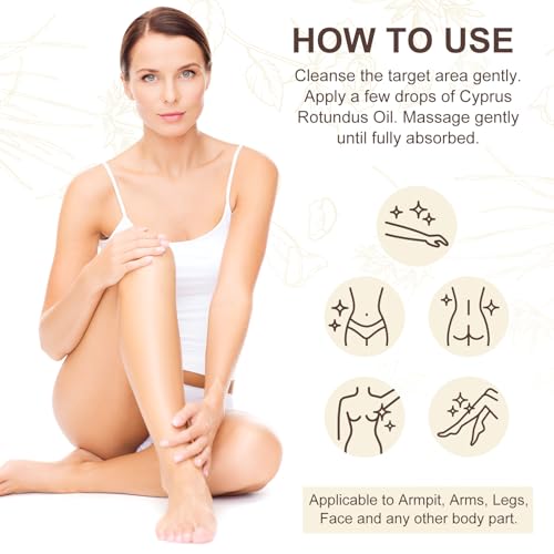 Cyperus Rotundus Oil 4.04 Fl Oz - Natural Hair Growth Reducer