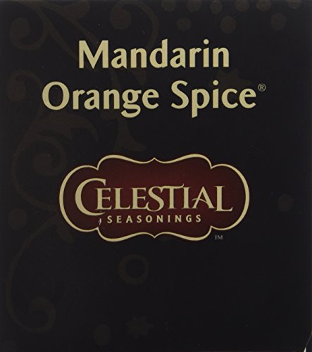 Celestial Seasonings Mandarin Orange Spice Herbal Tea - 25 Bags (Pack of 2)