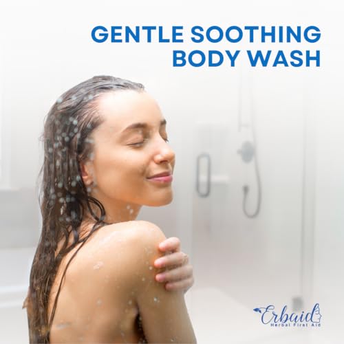 Eczema Body Wash for Sensitive Skin - Natural Soothing Shower Gel, 16 oz