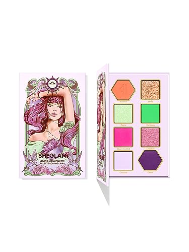SHEGLAM Loving Libra 8-Color Eyeshadow Palette - Metallic & Matte Finish