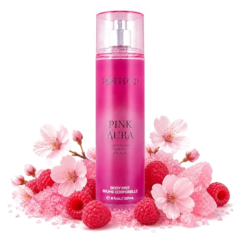 Forever 21 Pink Aura Body Mist - Flirty Floral Fragrance, 8 fl oz