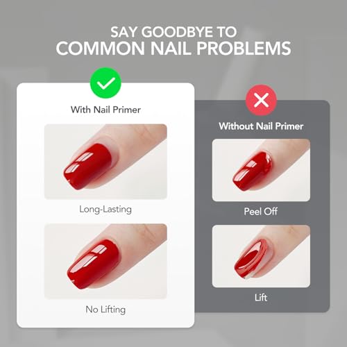 GAOY Acid-Free Nail Primer 16ml for Acrylic & Gel Polish