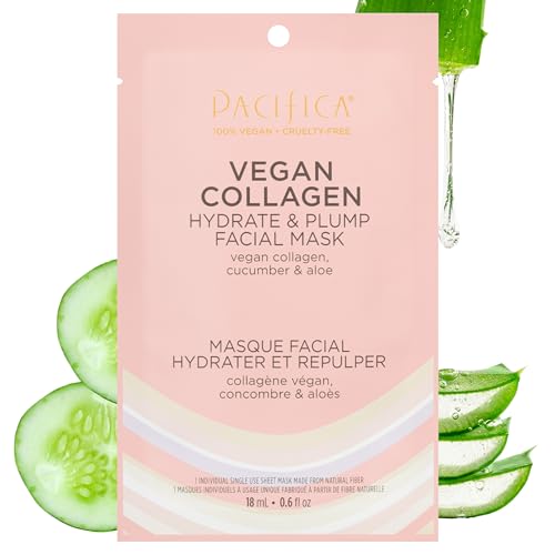 Vegan Collagen Face Mask - Hydrate & Plump with Cucumber & Aloe