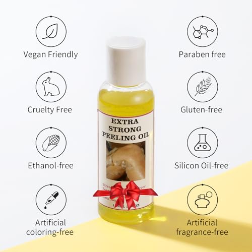 YAFUSIPE Yellow Peeling Oil for Dark Skin | Exfoliating Body & Face Treatment