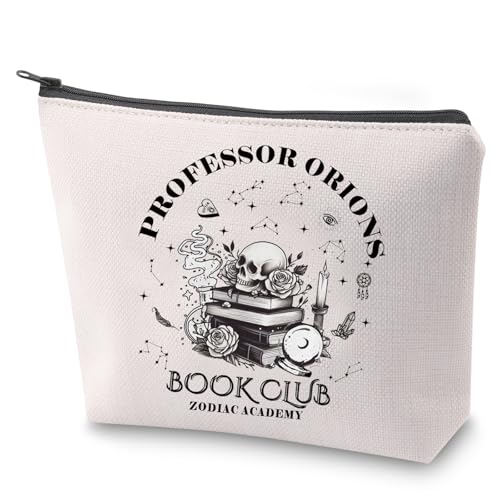 Book Club Makeup Bag - Professor Orion's Zodiac Academy Cosmetic Bag
