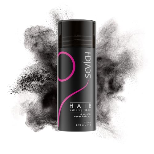 SEVICH Hair Building Fibers 0.88oz - Dark Brown for Thinning Hair
