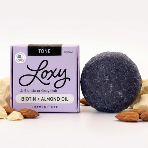 NATURÉL Purple Toning Shampoo Bar for Blonde & Grey Hair - 2.25 oz