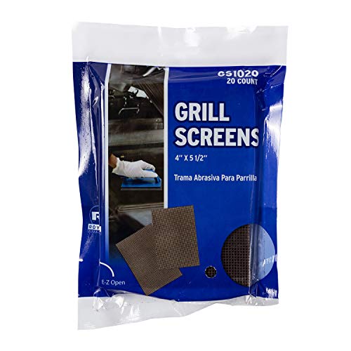 Royal Grill Cleaning Screens - 20 Pack for Easy Griddle Care