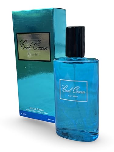 Secret Plus Cool Ocean Eau de Parfum for Men, 3.4 Fl Oz Fragrance