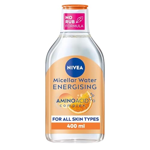 NIVEA Energizing Micellar Water Facial Cleanser with Vitamin C - 400ml