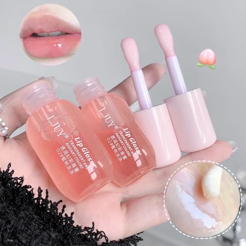 Hydrating Lip Gloss Stick Set - Long-Lasting Moisturizer for Dry Lips