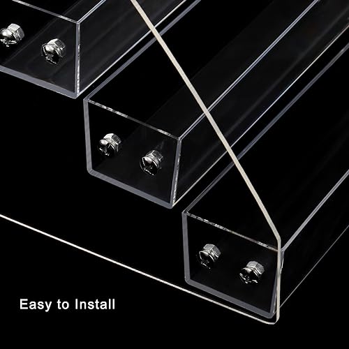 SOUJOY 7-Tier Sunglass Organizer Stand - Acrylic Eyewear Storage
