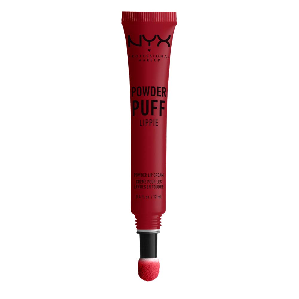 NYX Powder Puff Lippie Lip Cream - Liquid Lipstick in Puppy Love | Warm Medium Peach Shade