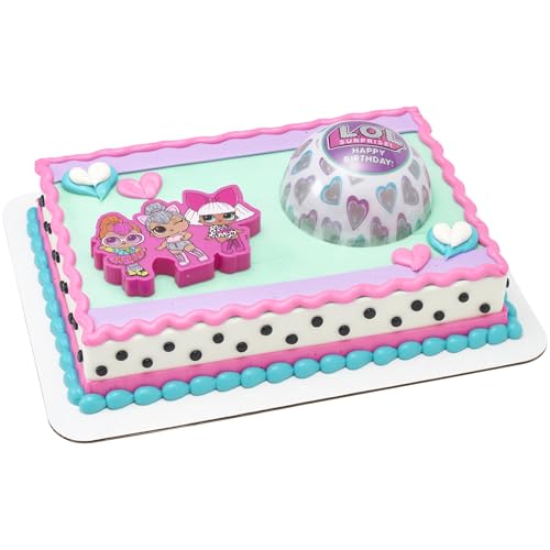 L.O.L. Surprise! Cake Decoration Set with Cookie Cutter & Sprinkles
