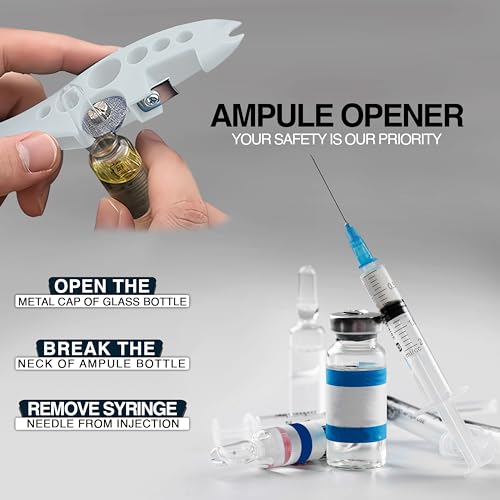 OTICA Ampoule Cutter - Glass Bottle Cap Remover for Clinics