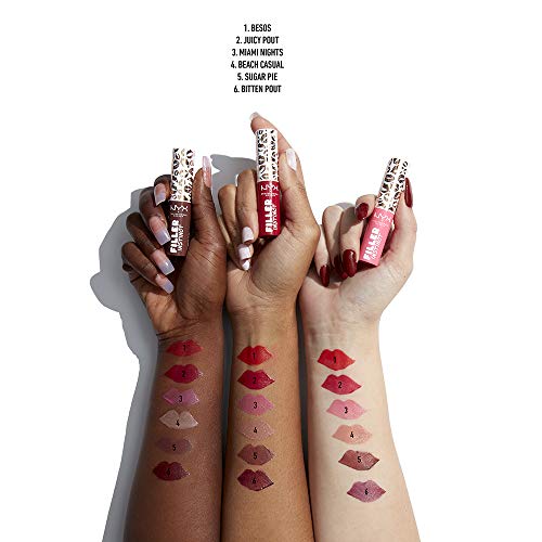NYX Filler Instinct Plumping Lip Color - Sugar Pie Mauve Pink Purple