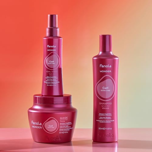 Fanola Wonder Deep Conditioning Hair Mask for Curly & Wavy Hair, 16.9 oz