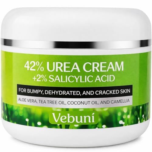 Vebuni Urea 42% Foot Cream with Salicylic Acid for Callus Removal & Moisturizing