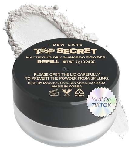 I DEW CARE Tap Secret Mattifying Dry Shampoo Powder 0.24 oz - Oil Control & Volume