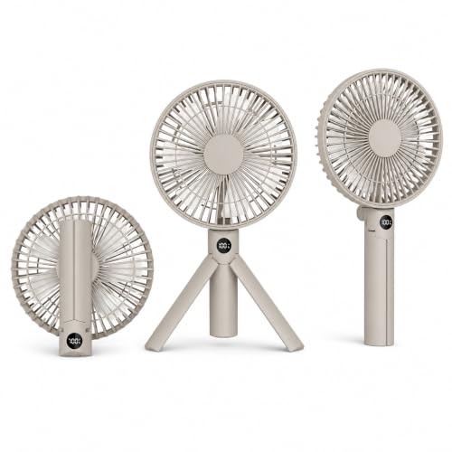 Quiet Portable Camping Fan with 12H Battery Life & USB-C