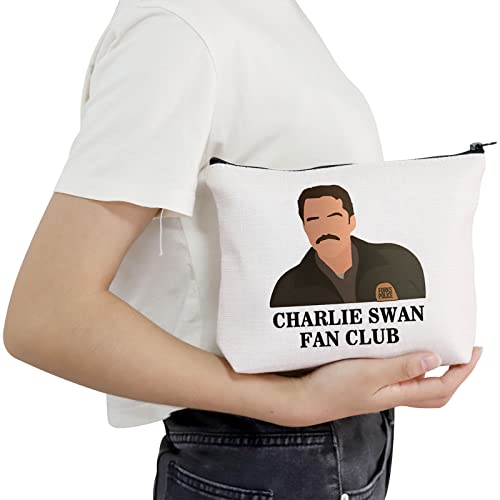 POFULL Vampire Charlie Swan Makeup Bag - Cosmetic & Travel Organizer