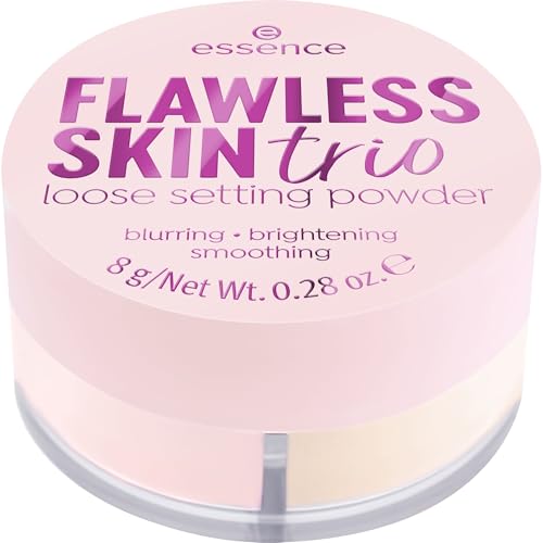 Essence Flawless Skin Loose Setting Powder Trio - Vegan & Cruelty-Free