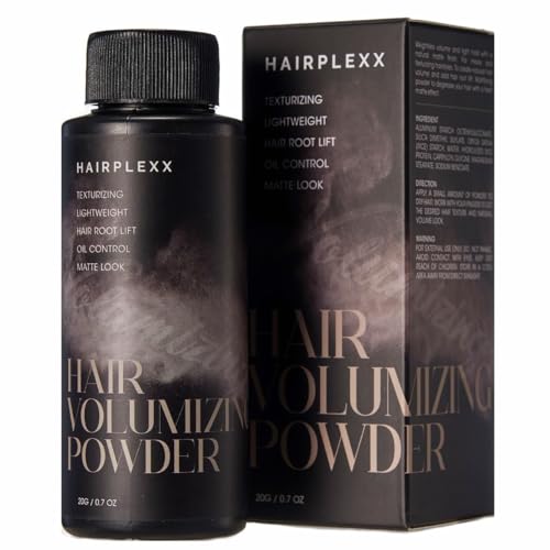 Hairplexx Unscented Hair Volumizing Powder - 0.7 Ounce, Root Lifter for Fine & Oily Hair