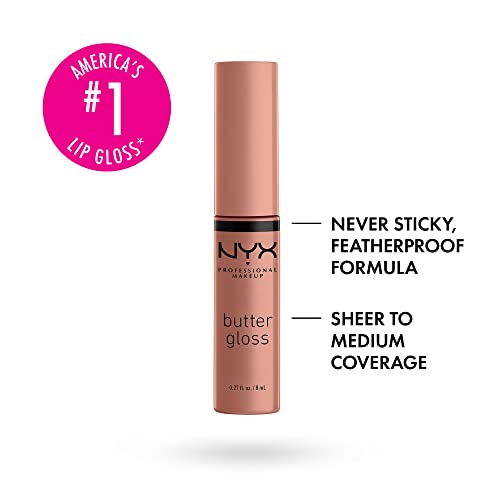 NYX Soft Matte Lip Cream & Butter Gloss Duo - Mid-Tone Beige & Nude