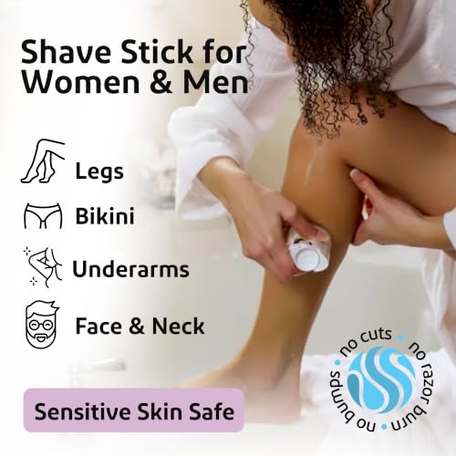 Shavestix Lavender & Sea Salt Travel Size Shaving Cream Stick - 2.50 oz