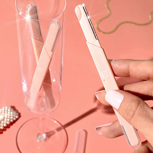 Real Techniques Dual-Ended Face & Brow Razors, 3 Count Set