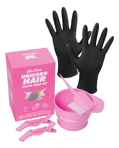 Lime Crime Unicorn Hair Color Prep Kit - 4-Piece DIY Hair Dye Set