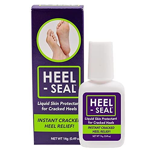 Heel-Seal Liquid Skin Protectant for Cracked Heels & Foot Repair 3X Larger Bottle