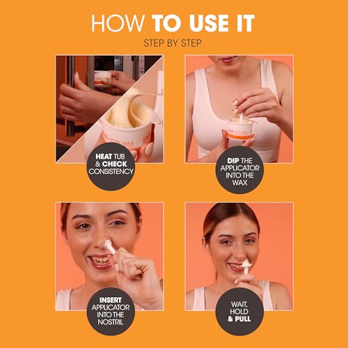 Nad's Nose Wax Kit - Easy Nose Hair Removal for Men & Women